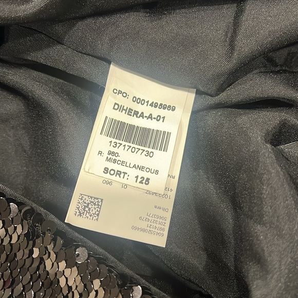 Hugo Boss woman black sequin dress size 10 - Picture 9 of 11